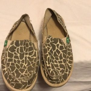 Women’s Sanuk slip ons